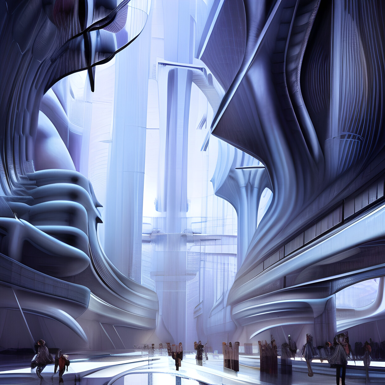 Fluid spatial visions